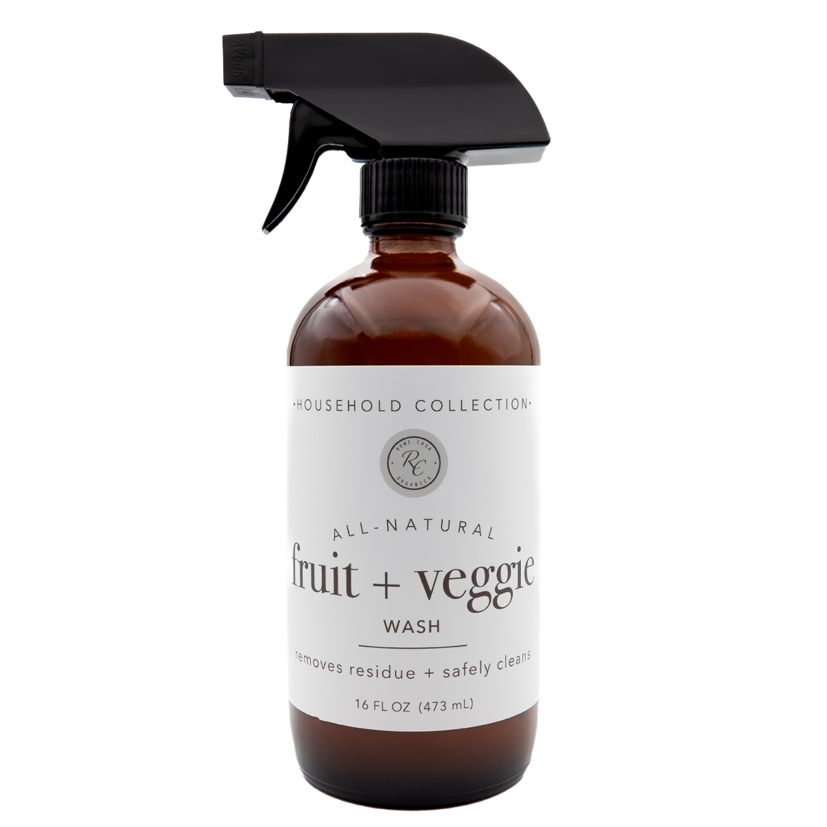 FRUIT + VEGGIE WASH 16 OZ Rowe Casa Organics