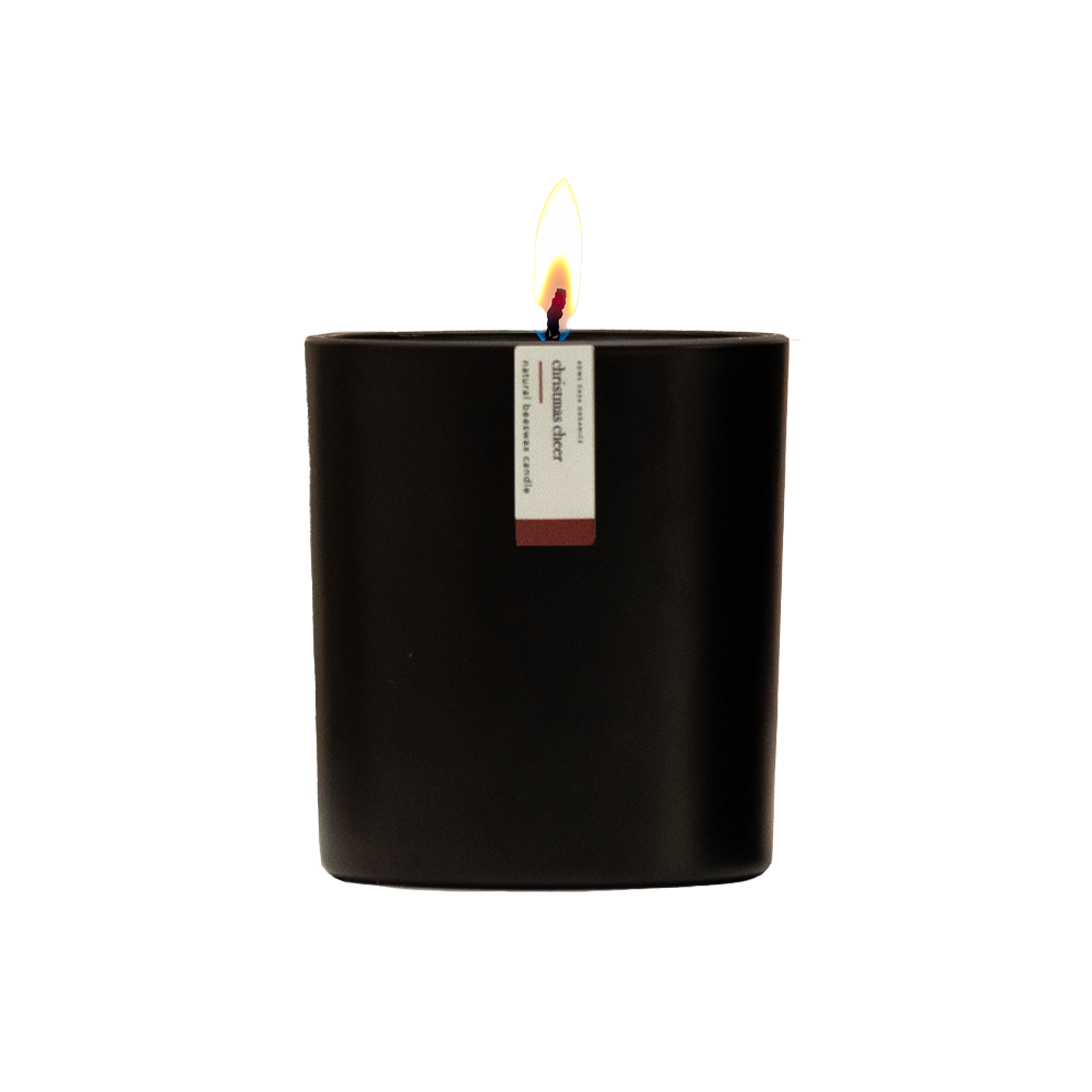 Christmas Cheer Beeswax Candle | 8.75 oz