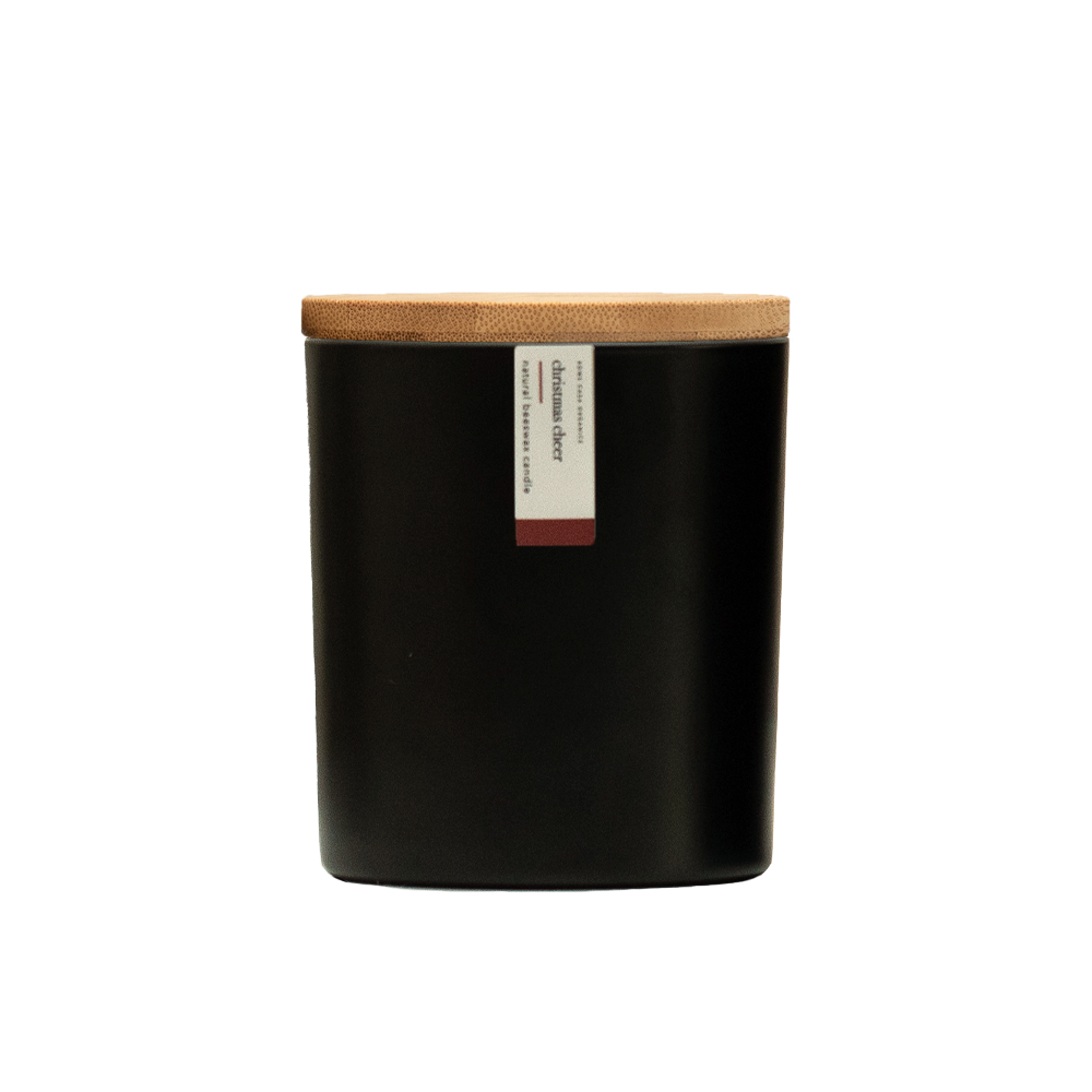 Christmas Cheer Beeswax Candle | 8.75 oz