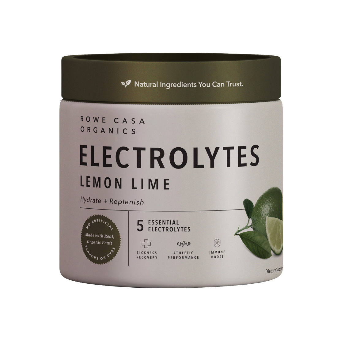 Lemon Lime Electrolytes | 30 Serving Canister