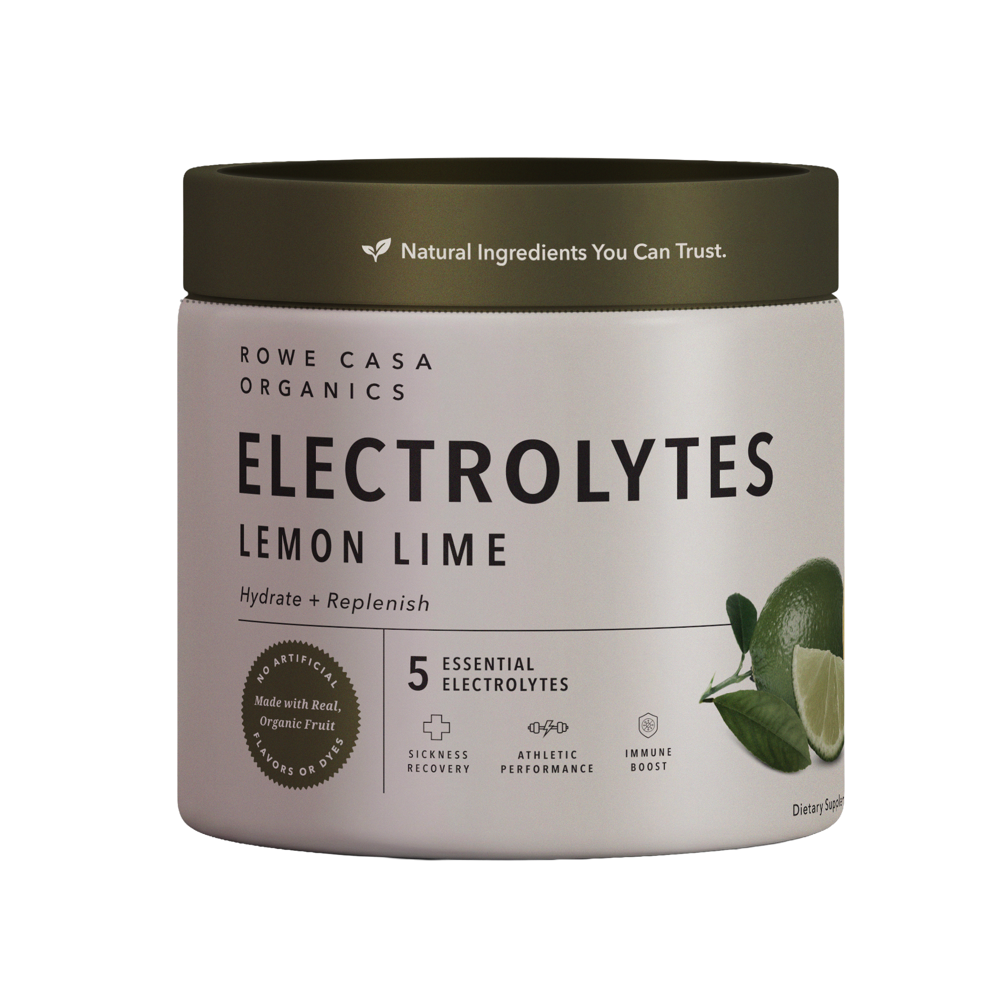Lemon Lime Electrolytes | 30 Serving Canister