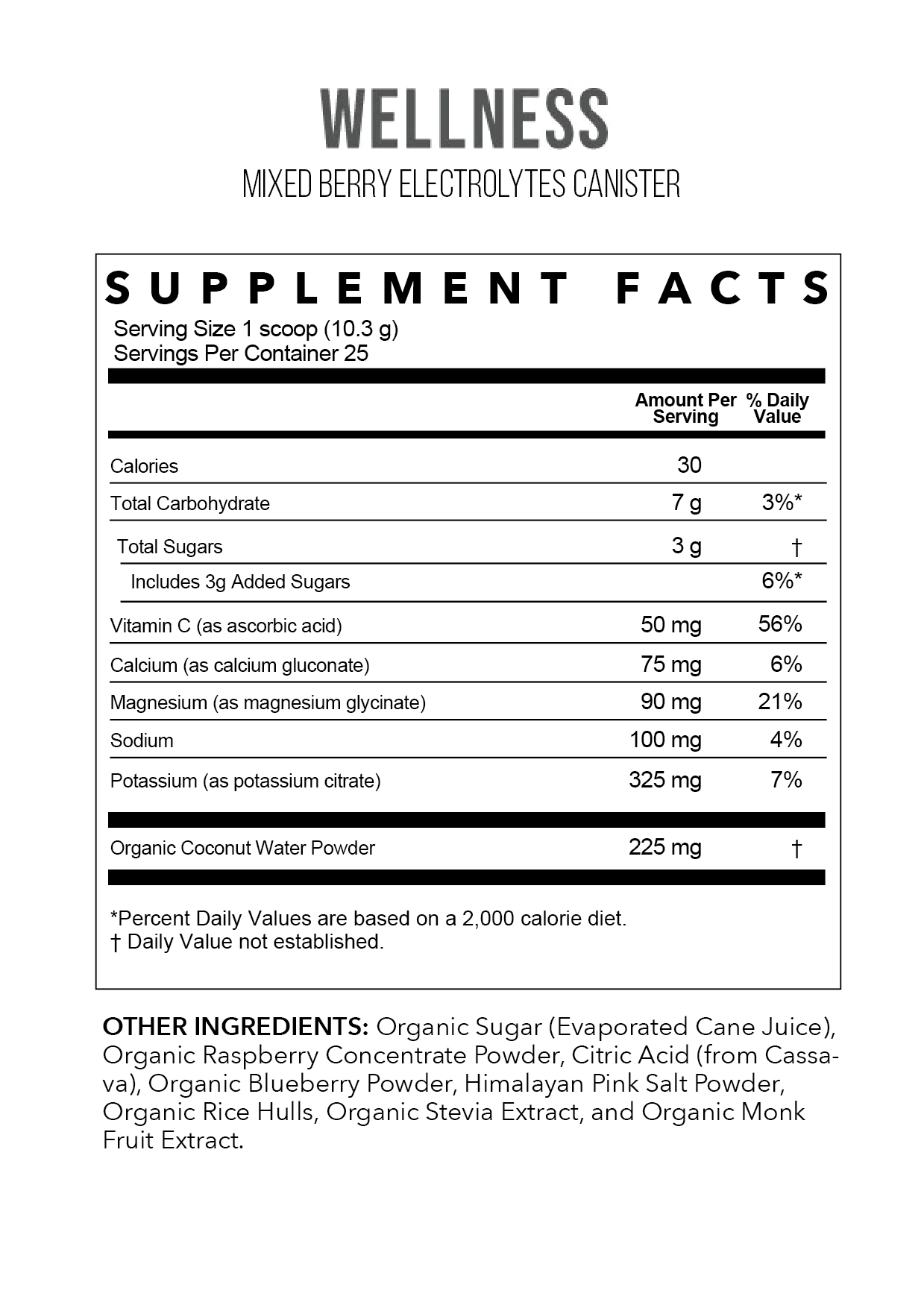 Mixed Berry Electrolytes | 25 Serving Canister