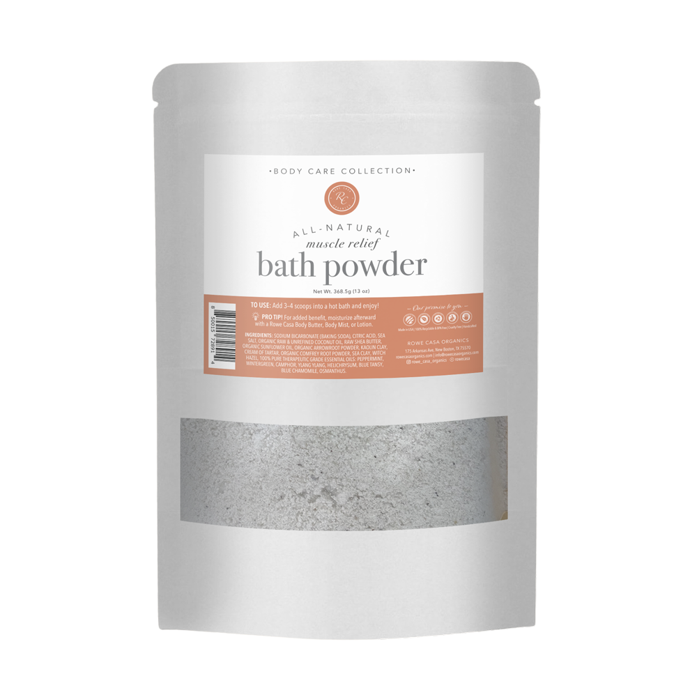 BATH POWDER 13 OZ Rowe Casa Organics