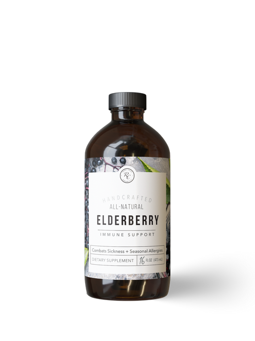 Elderberry Immune Support supplement for daily immune support during cold and flu season.