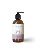 Lavender + Vanilla body lotion with natural ingredients for soft, hydrated skin. No Parabens. No Toxic Chemicals.
No Phthalates. No False Fragrances.