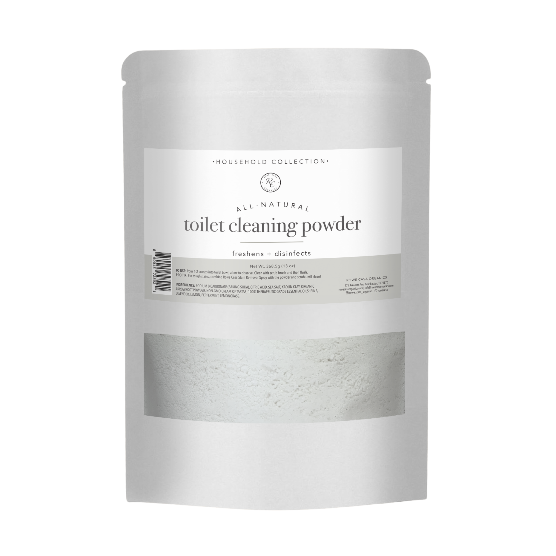 Toilet Cleaning Powder | 13 oz – Rowe Casa Organics