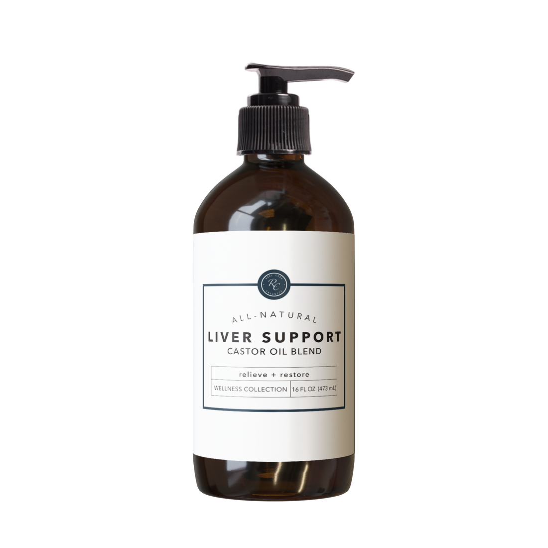 Liver Support Castor Oil Blend | 16 oz