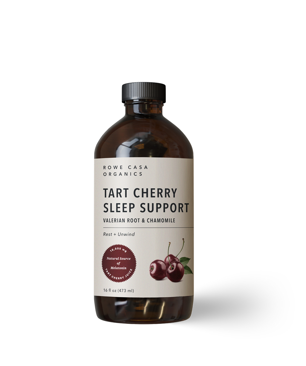 Tart Cherry Sleep Support supplement with tart cherry to naturally support melatonin production to help you fall asleep naturally and stay asleep longer.