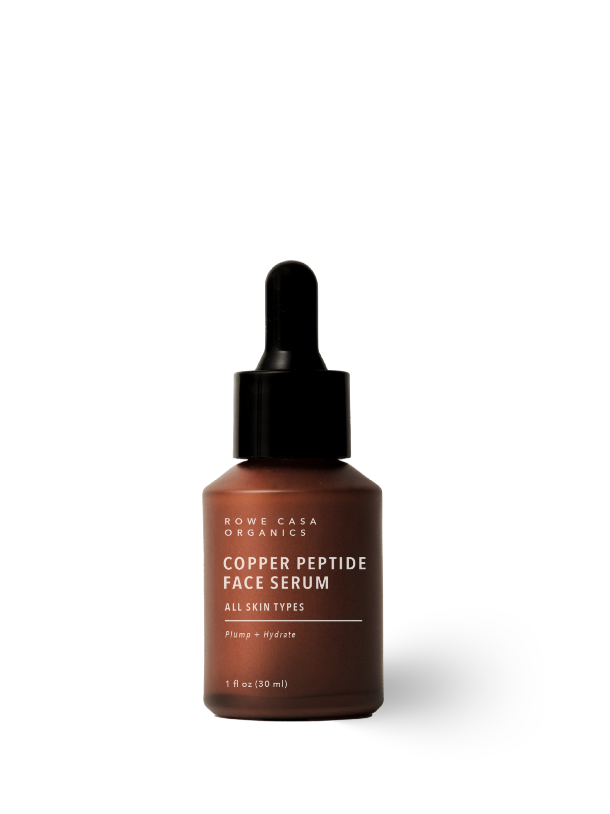 Copper Peptide Face Serum for fine lines, wrinkles, and firmer skin with lasting hydration.