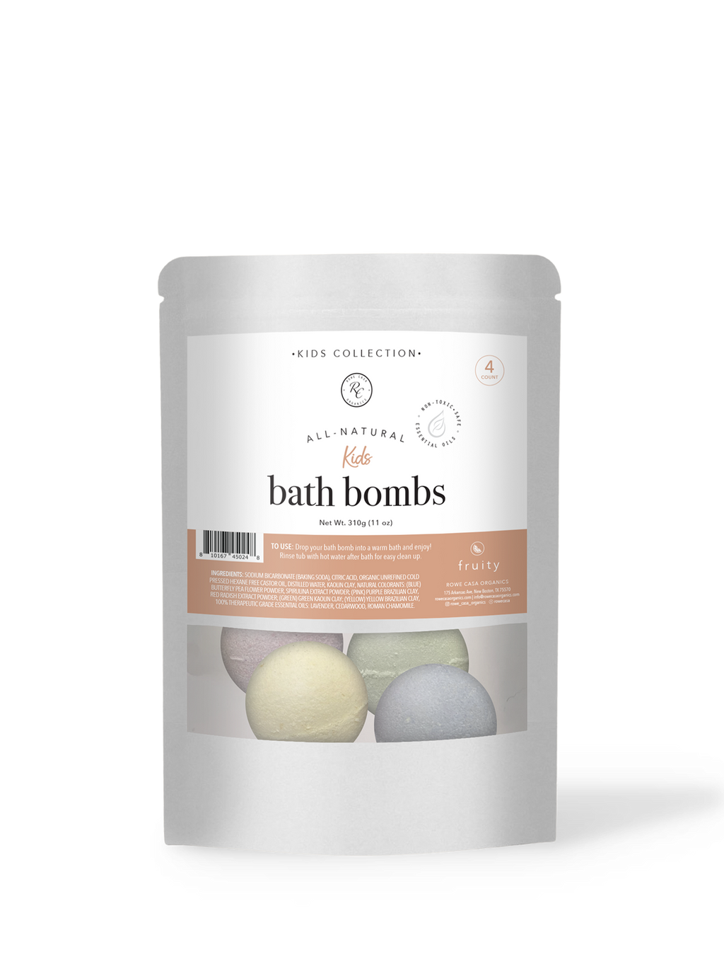 Kids Bath Bombs | 4 count