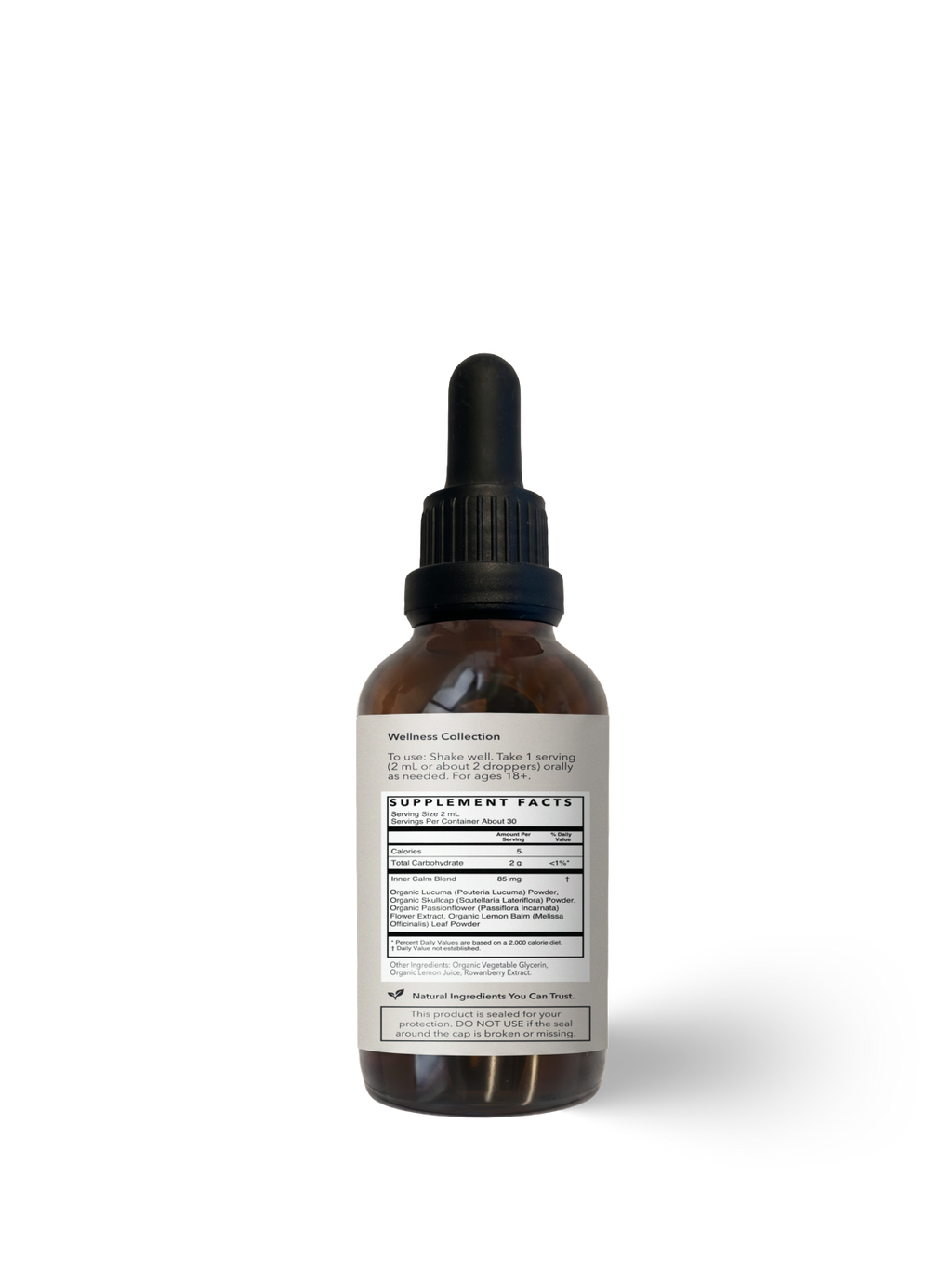 Inner Calm Herbal Tincture | 2 oz