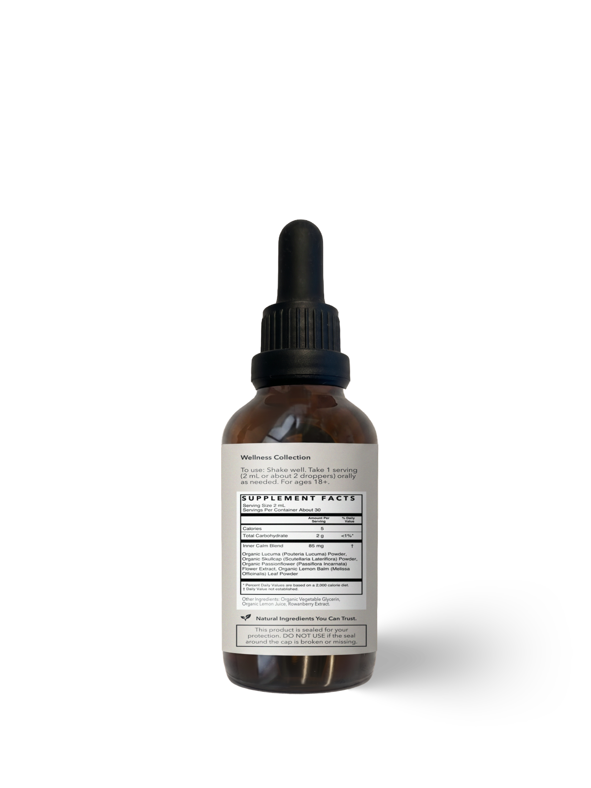 Inner Calm Herbal Tincture | 2 oz