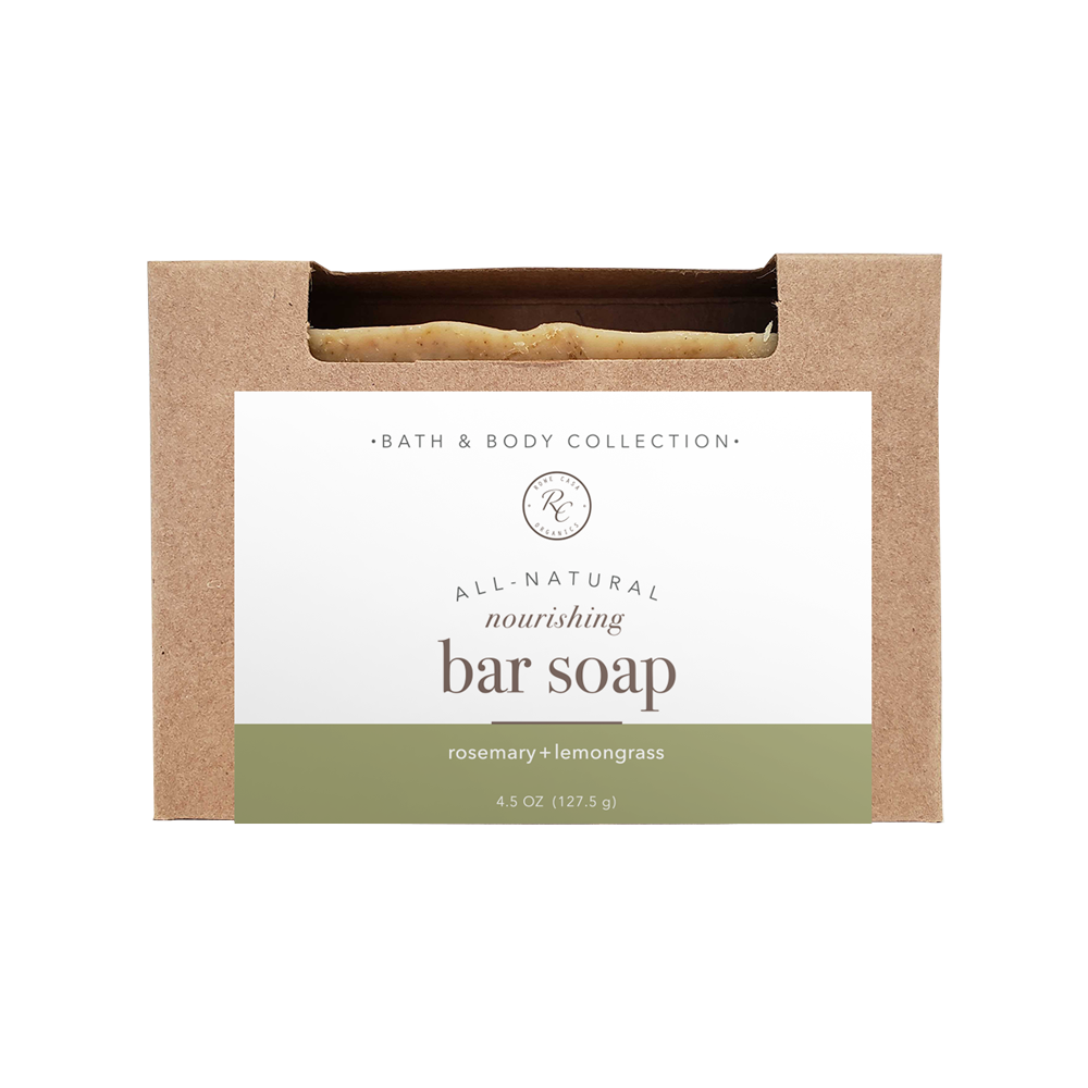 Natural  bar soap with goat milk, made for a gentle cleanse that leaves skin soft and moisturized.