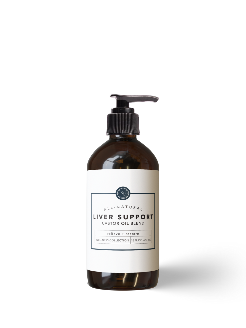 Liver Support Castor Oil Blend | 16 oz