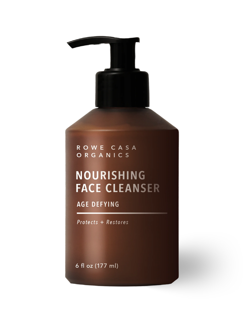 Anti-aging face cleanser for dry skin, mature skin, fine lines, and wrinkles.