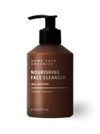 Anti-aging face cleanser for dry skin, mature skin, fine lines, and wrinkles.