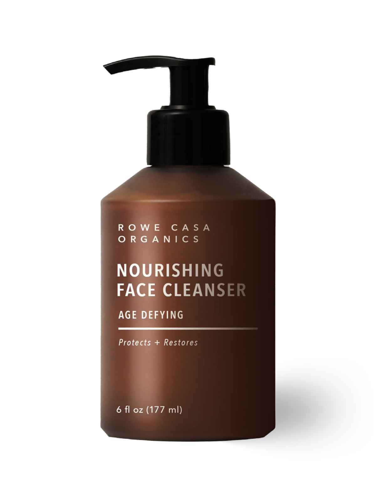 Anti-aging face cleanser for dry skin, mature skin, fine lines, and wrinkles.