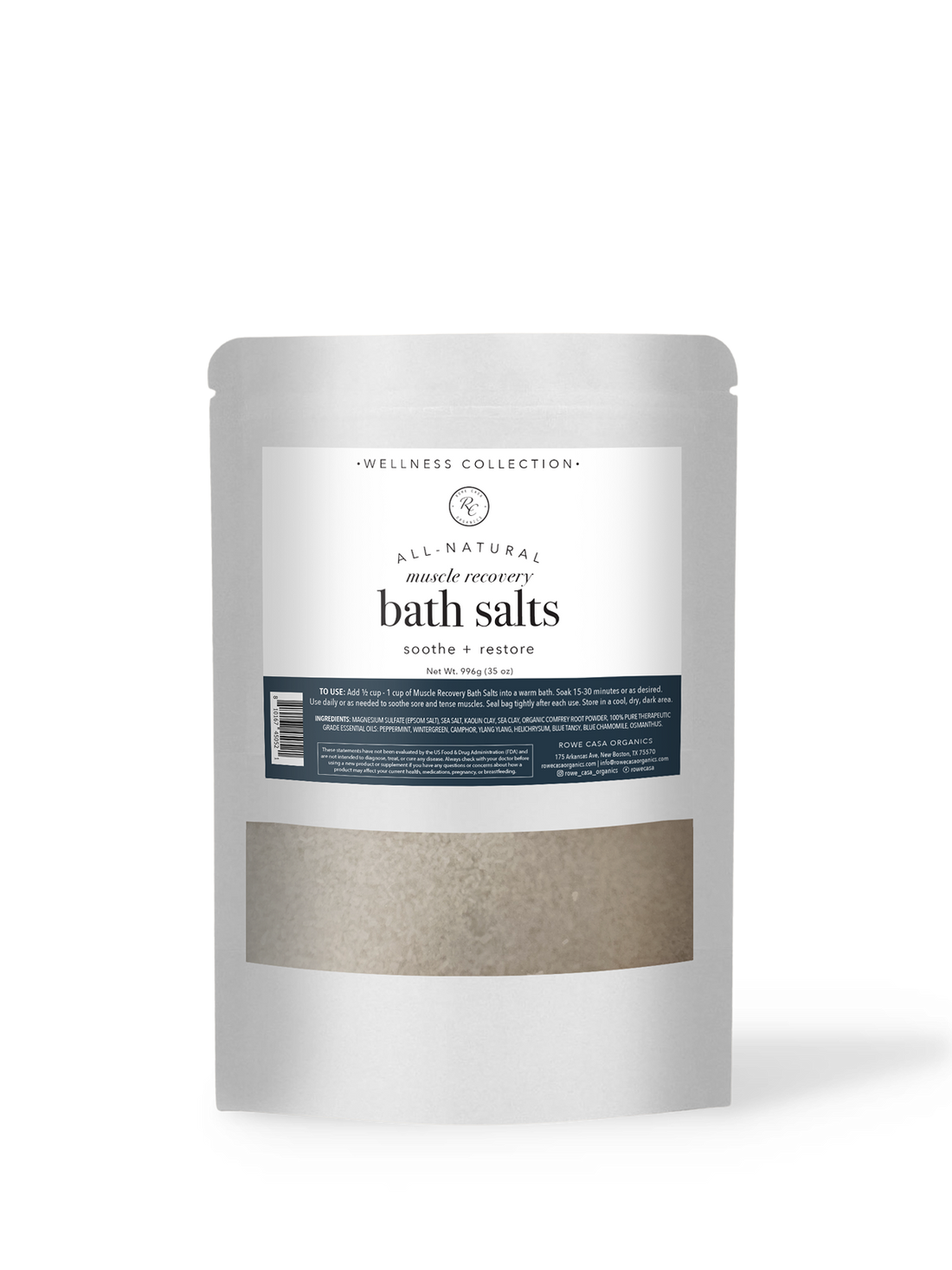 Muscle Recovery Bath Salts | 35 oz