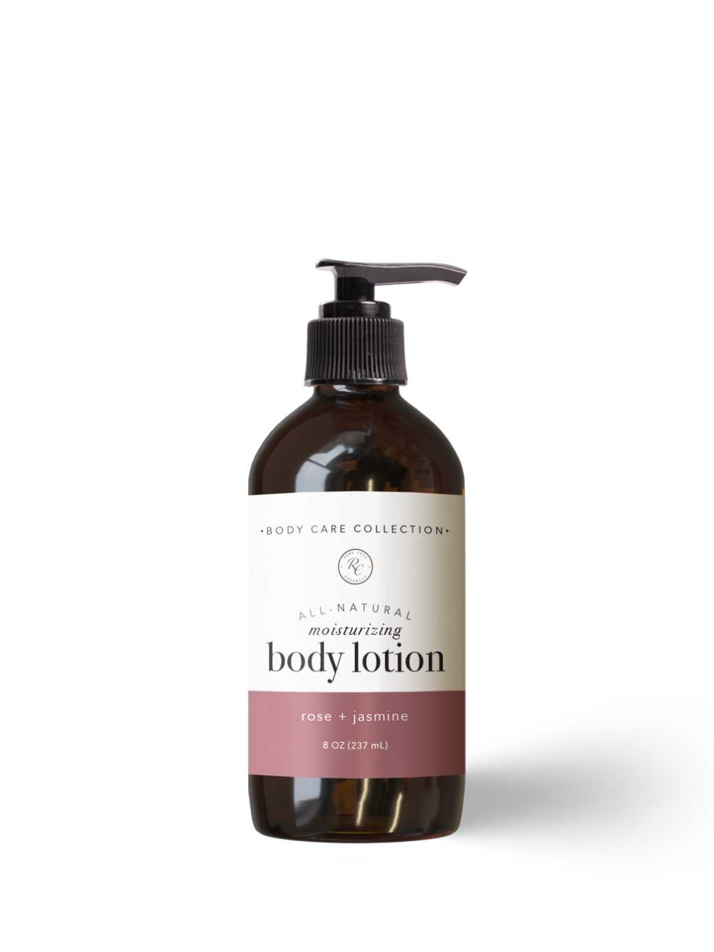 Rose + Jasmine body lotion with natural ingredients for soft, hydrated skin. No Parabens. No Toxic Chemicals.
No Phthalates. No False Fragrances.