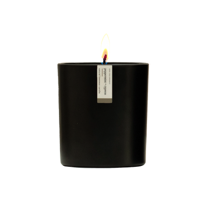 PEPPERMINT + CYPRESS BEESWAX CANDLE | 8.75 OZ