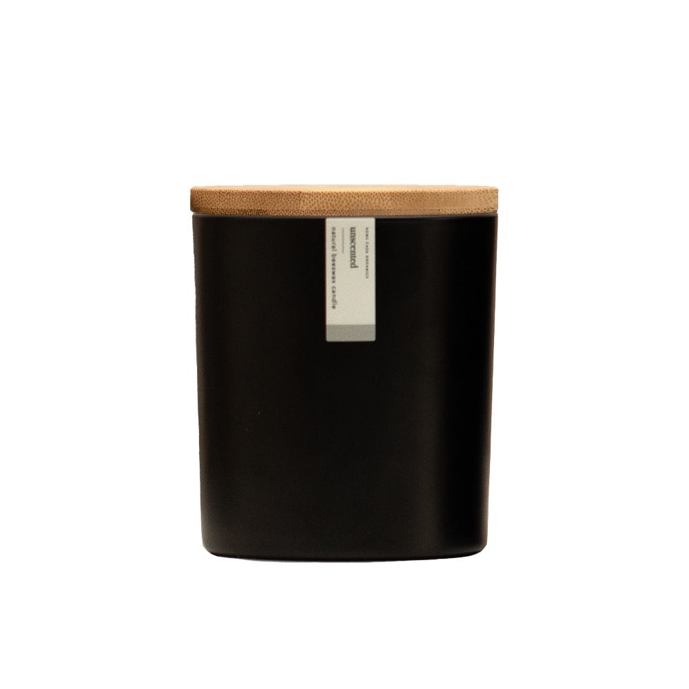 UNSCENTED BEESWAX CANDLE | 8.75 OZ