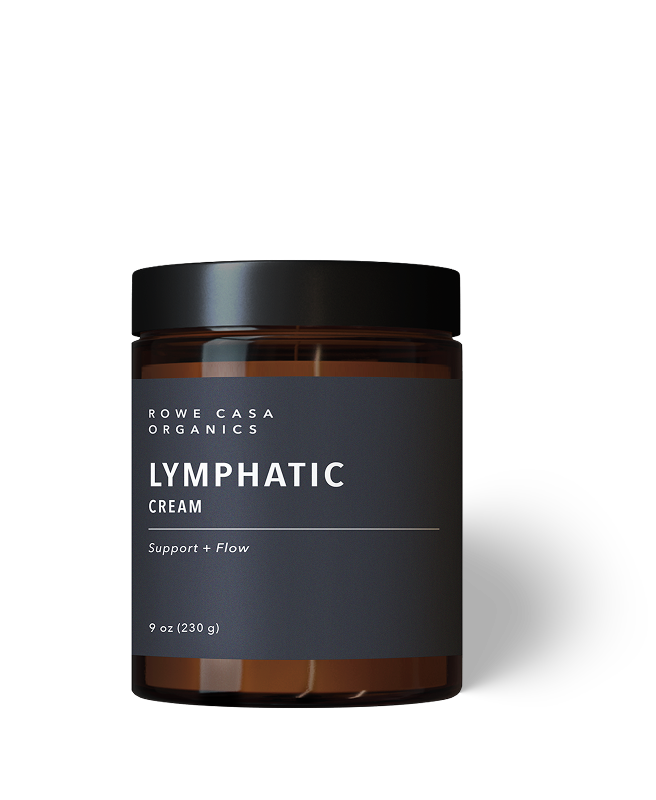 Lymphatic Cream with botanical ingredients to naturally support healthy lymphatic drainage, circulation, and post-workout recovery.