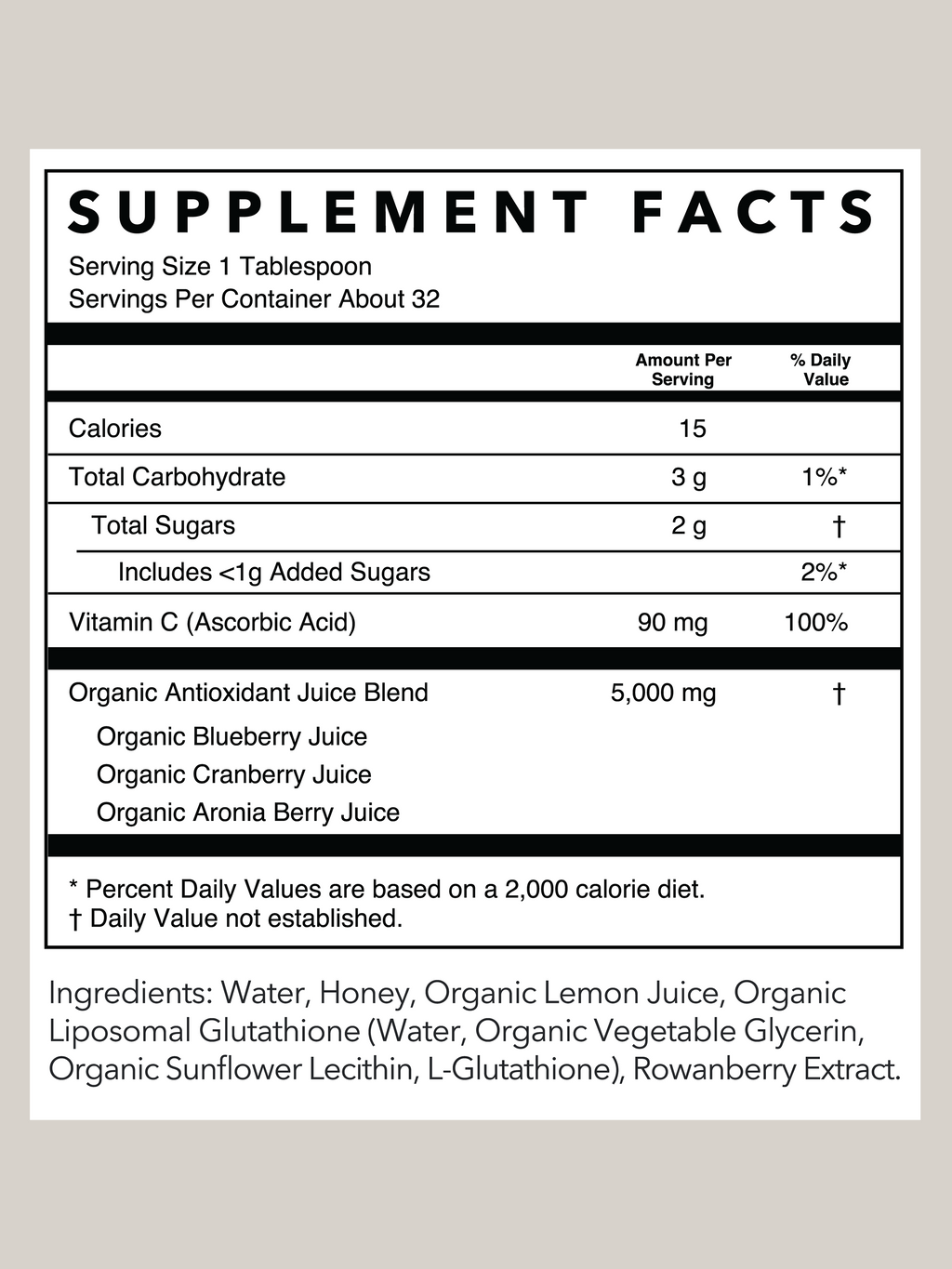 Antioxidant Infusion | 16 oz