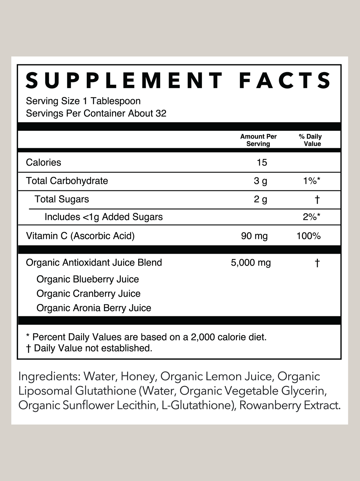 Antioxidant Infusion | 16 oz