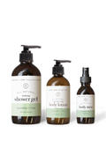 Cucumber + Lime Body Care Set | 3 piece