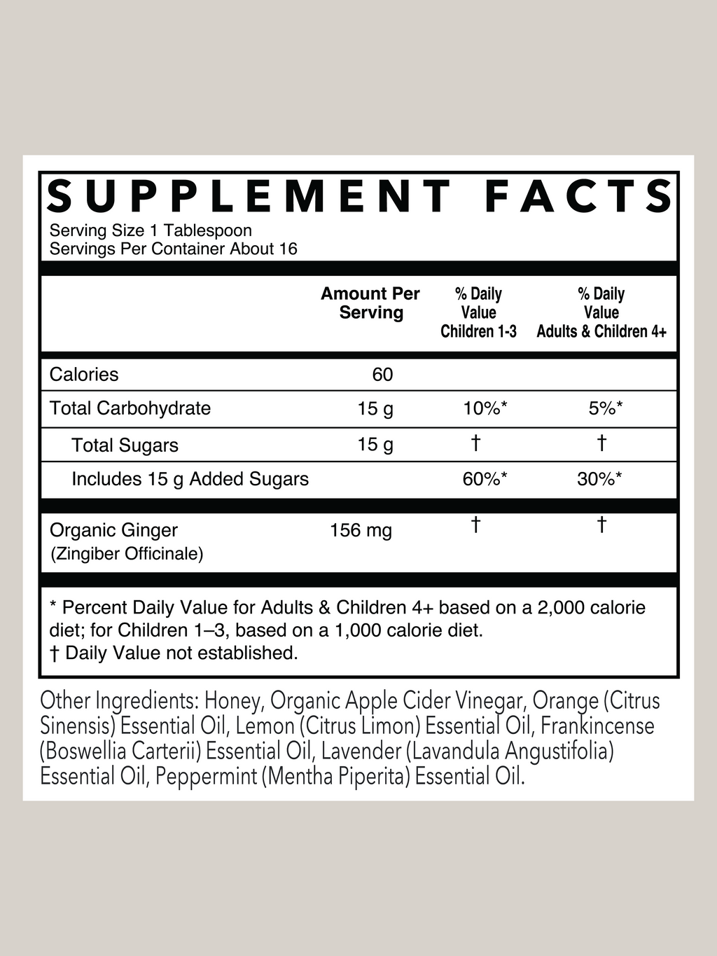 Cough Syrup | 8 oz