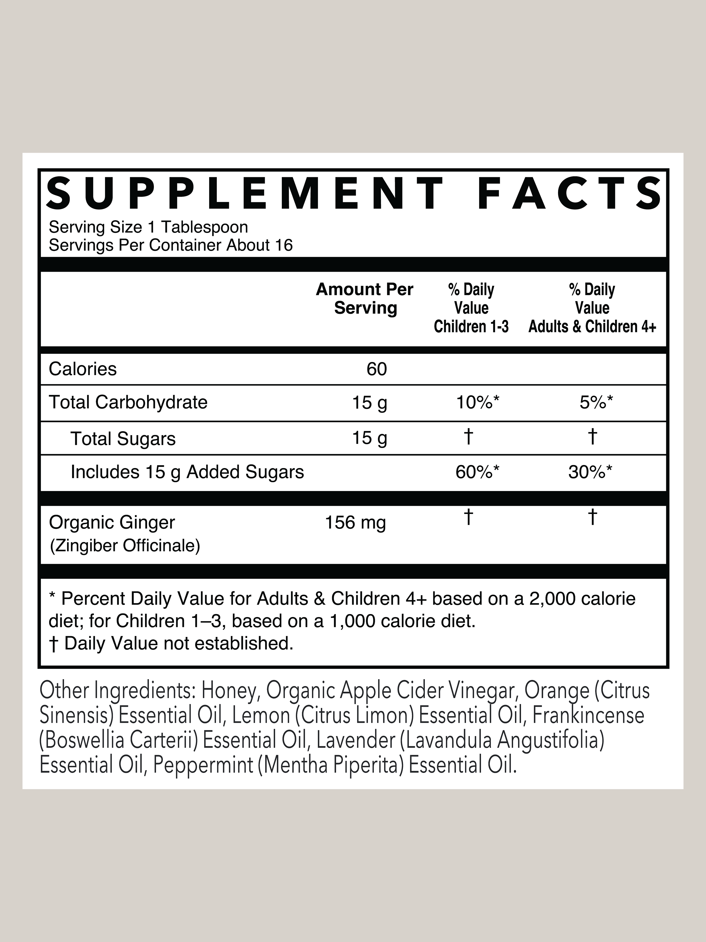 Cough Syrup | 8 oz
