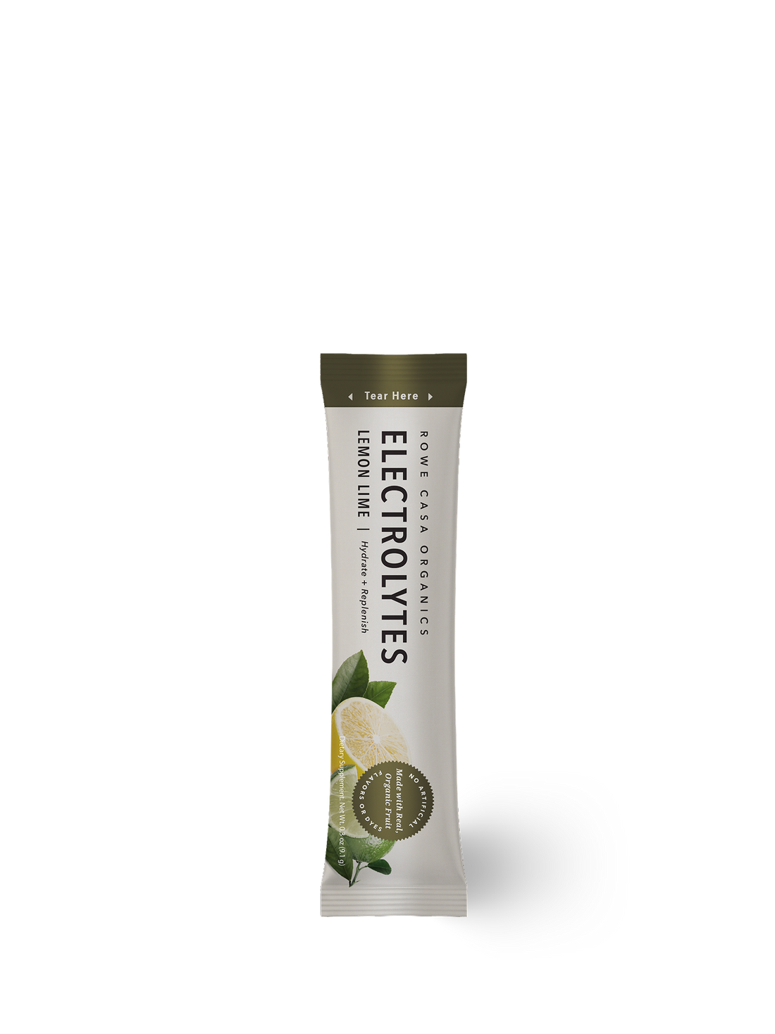 Lemon Lime Electrolytes | Single Serving Stick Pack