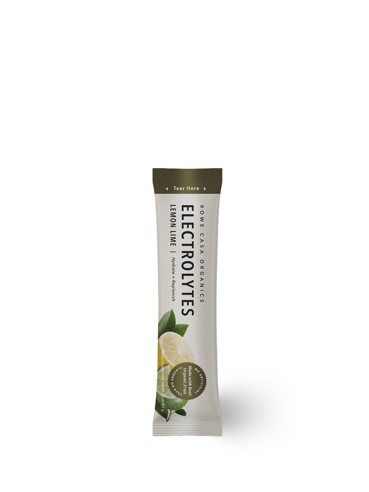 Lemon Lime Electrolytes | Single Serving Stick Pack