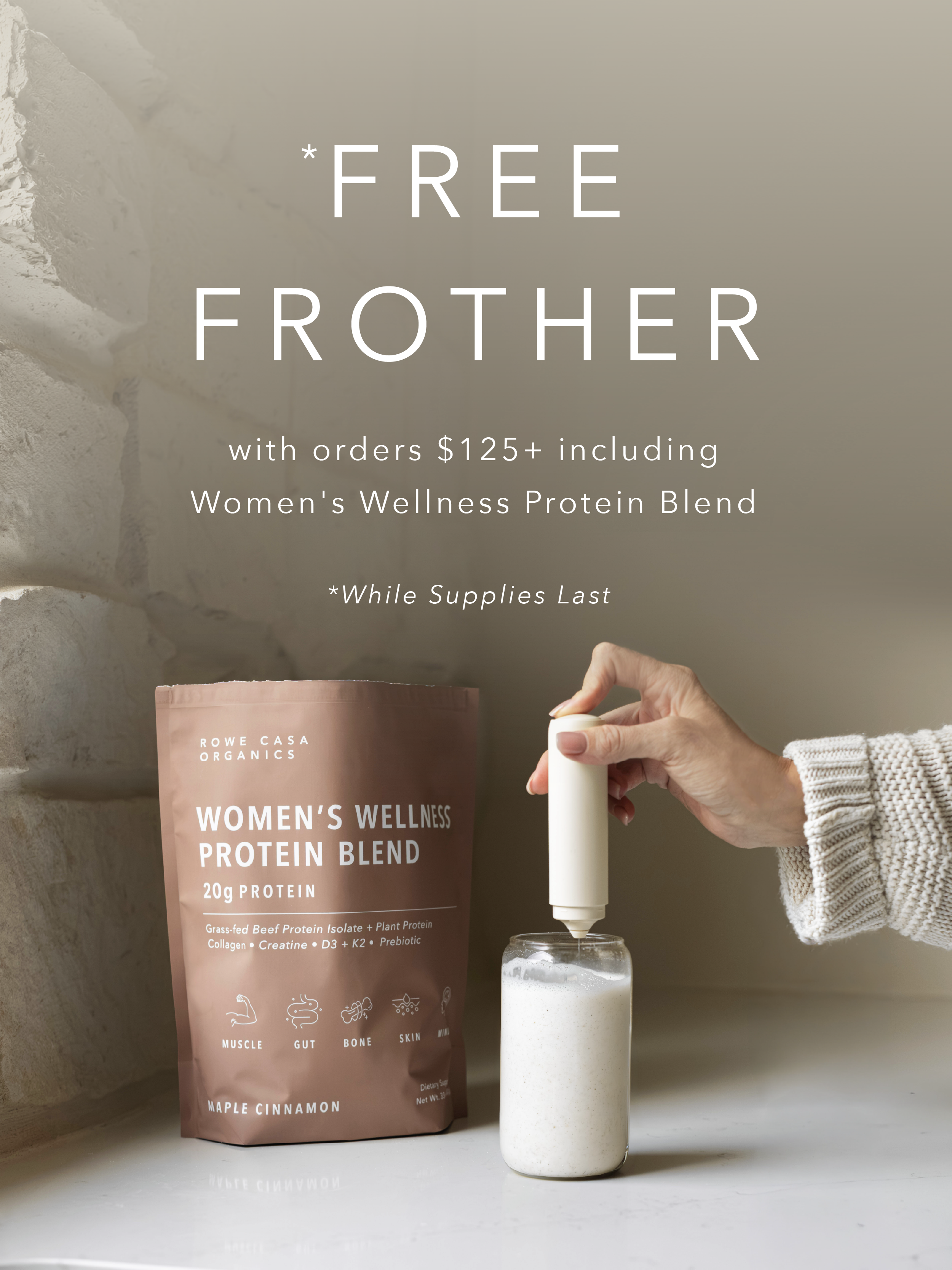 Women's Wellness Protein Blend - Maple Cinnamon | 33 oz