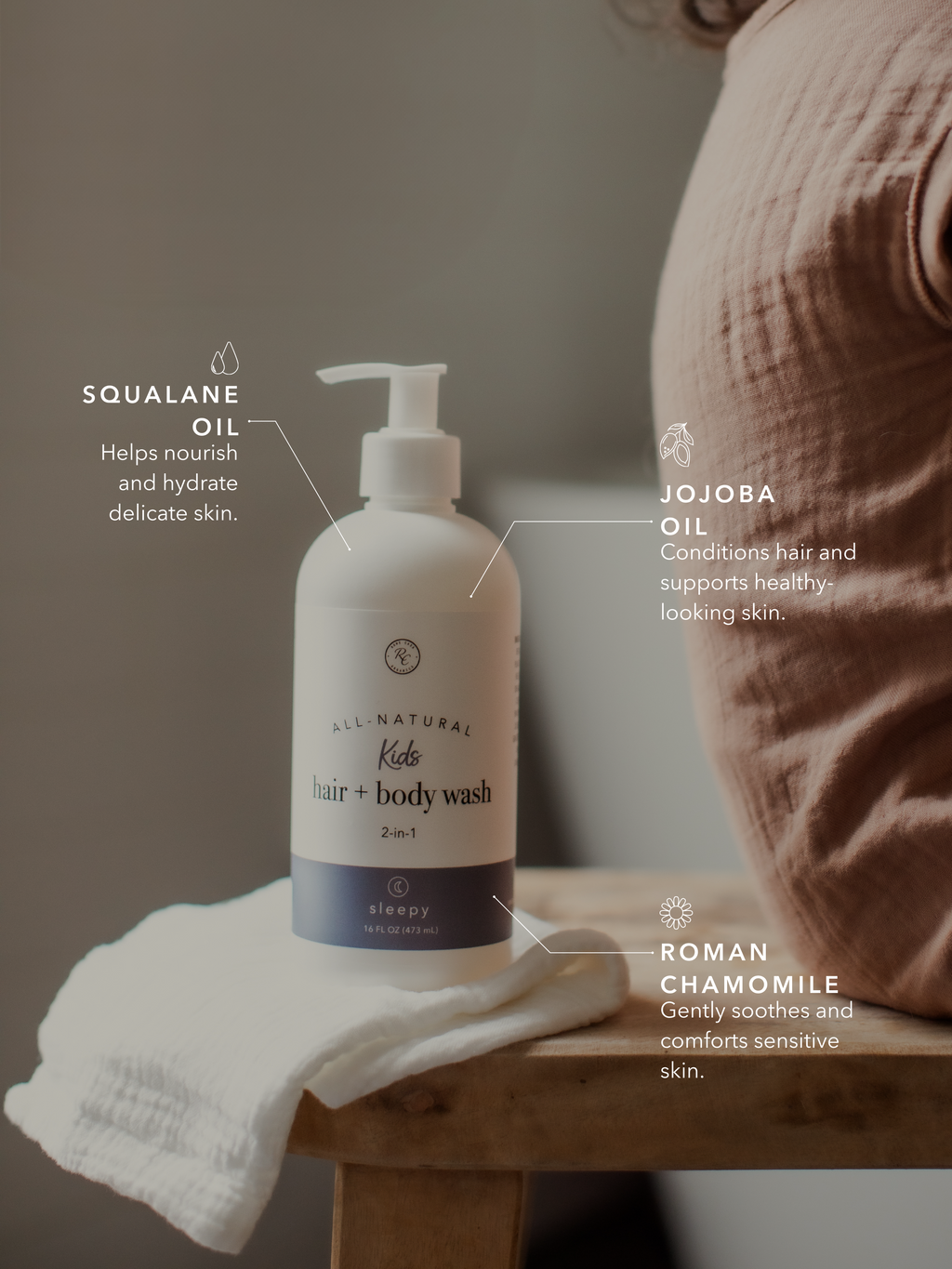 Kids Hair + Body Wash | 16 oz