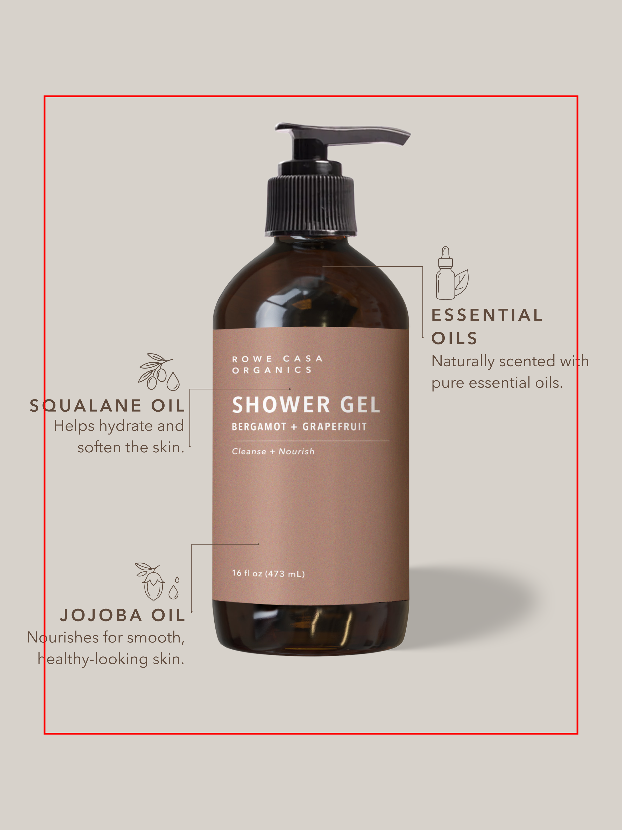 Shower Gel | 16 oz
