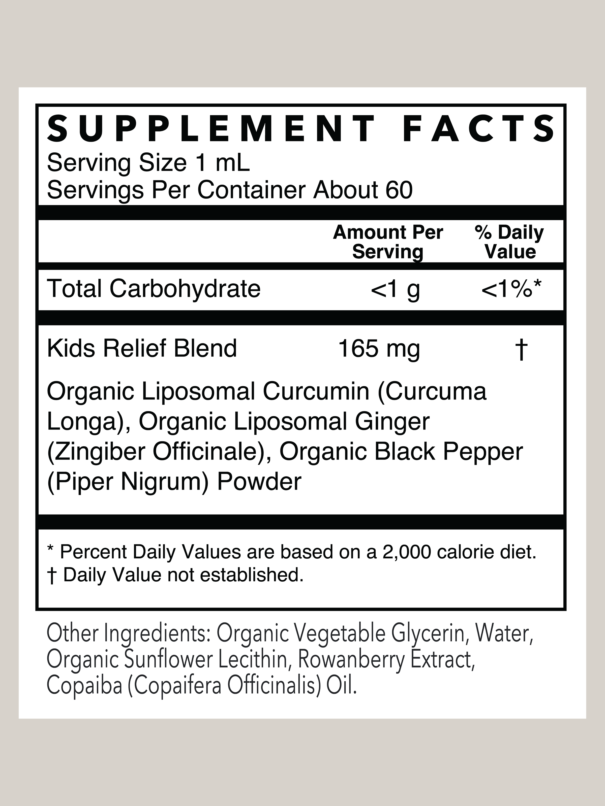 Relief Herbal Tincture