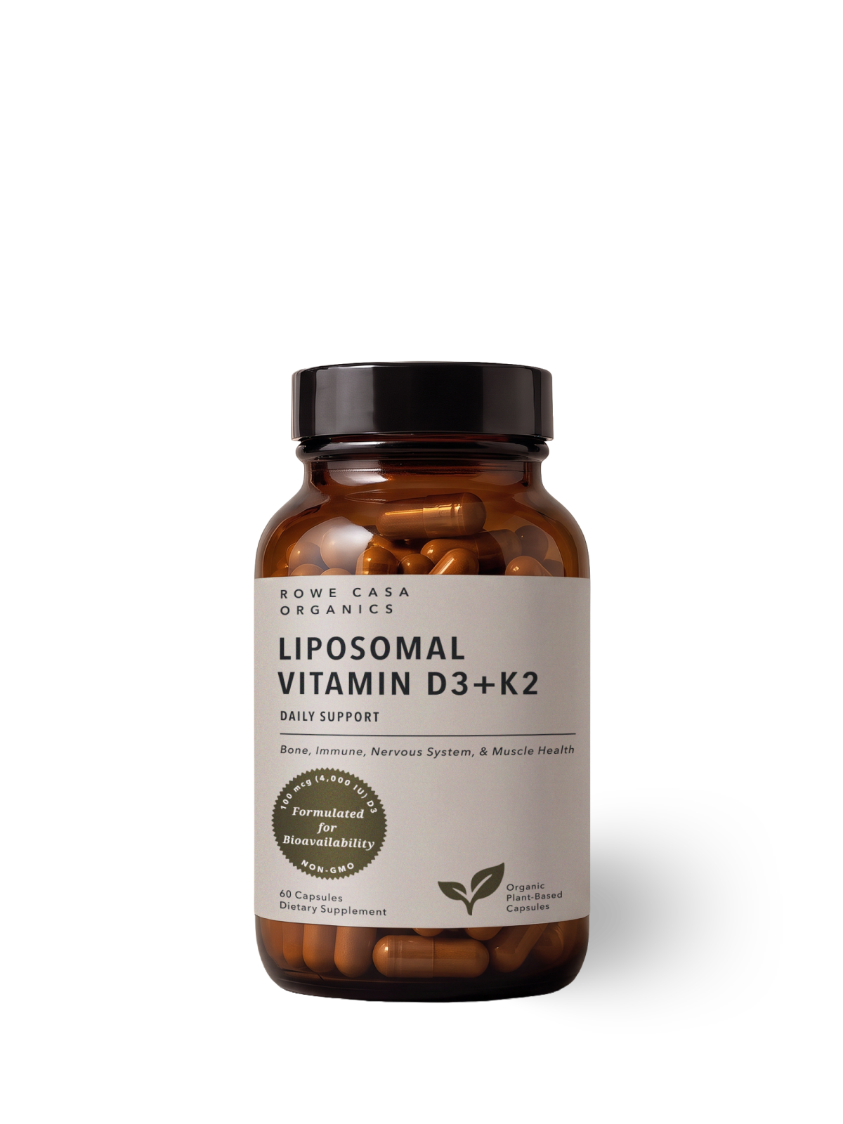 Liposomal Vitamin D3 + K2 | 60 Capsules