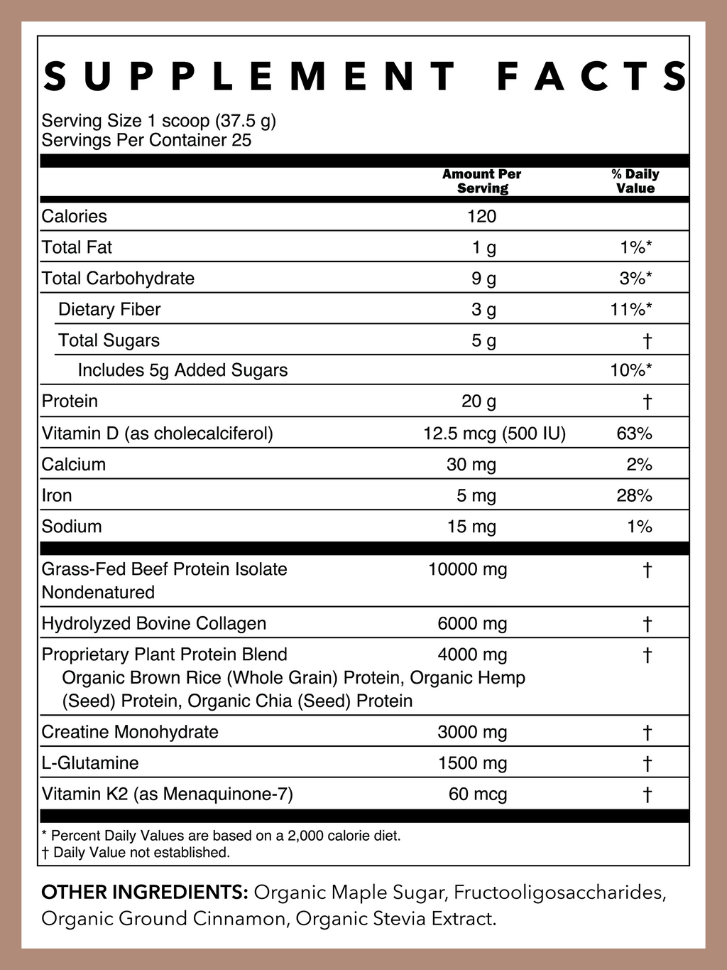 Women's Wellness Protein Blend - Maple Cinnamon | 33 oz