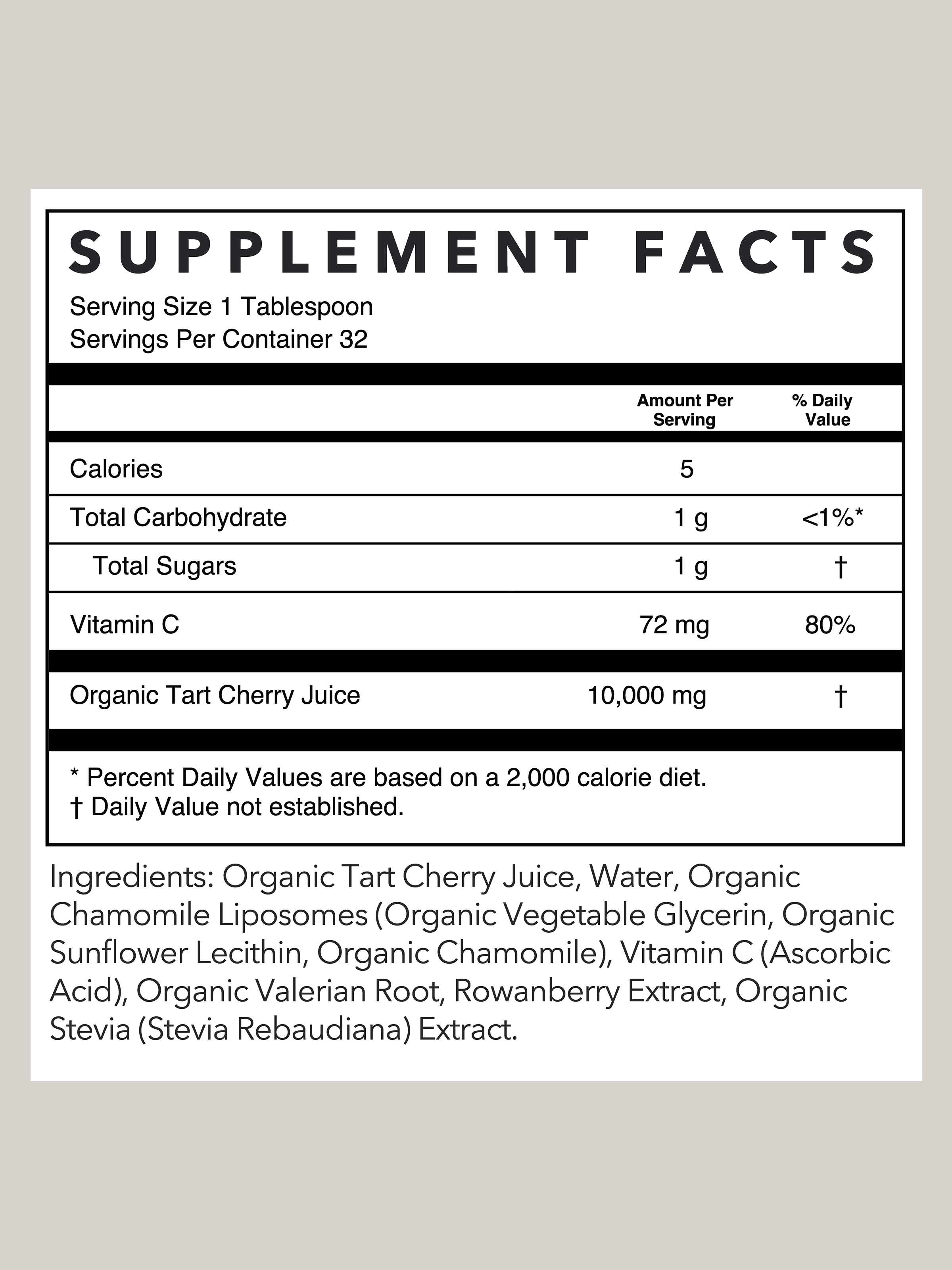 Tart Cherry Sleep Support | 16 oz