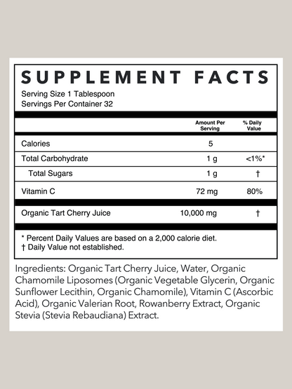 Tart Cherry Sleep Support | 16 oz