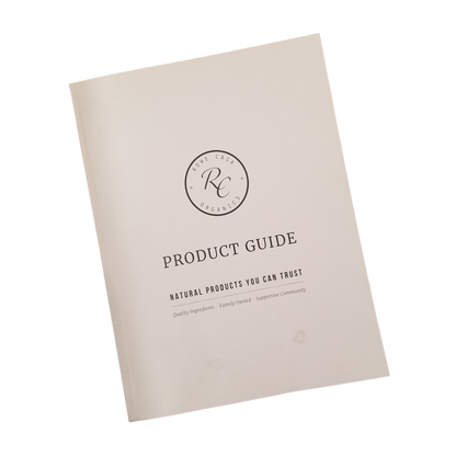 ROWE CASA ORGANICS PRODUCT GUIDE BOOK