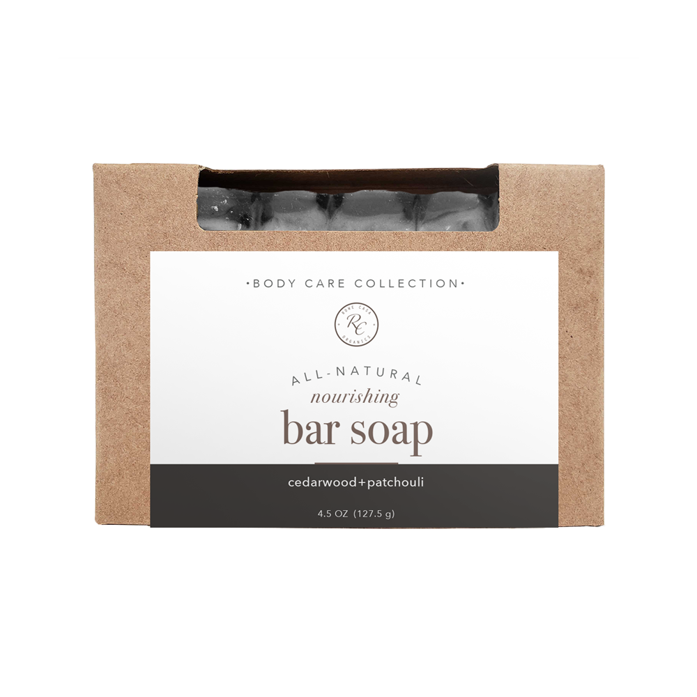 Cedarwood + Patchouli Bar Soap | 4.5 oz